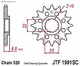 ���� ������ ����� - JTF-1901.13sc   (����� �- BETA/HUSKY/KTM )