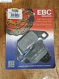 רפידות ברקס של חברת EBC BRAKES - מספר FA85 EBC רפידות ברקס של חברת EBC BRAKES - מספר FA85 EBC