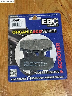 ������ ���� �� ���� EBC BRAKES  -  ���� SFA256 EBC