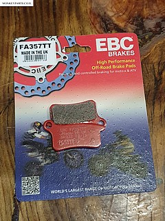 ������ ���� �� ���� EBC BRAKES  -  ���� FA357TT EBC