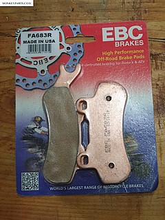 ������ ���� �� ���� EBC BRAKES  -  ���� FA683R